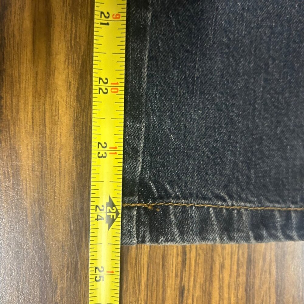 Wrangler Jeans Boys Loose Fit Dark Wash Adjustable Waistband Pants Size 10 - Picture 13 of 13